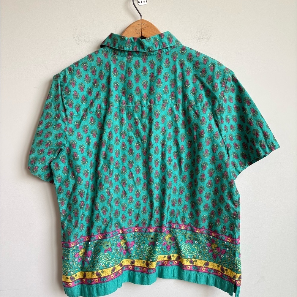 Vintage Susan Bristol Button Up Shirt Size Large - Picture 2 of 7
